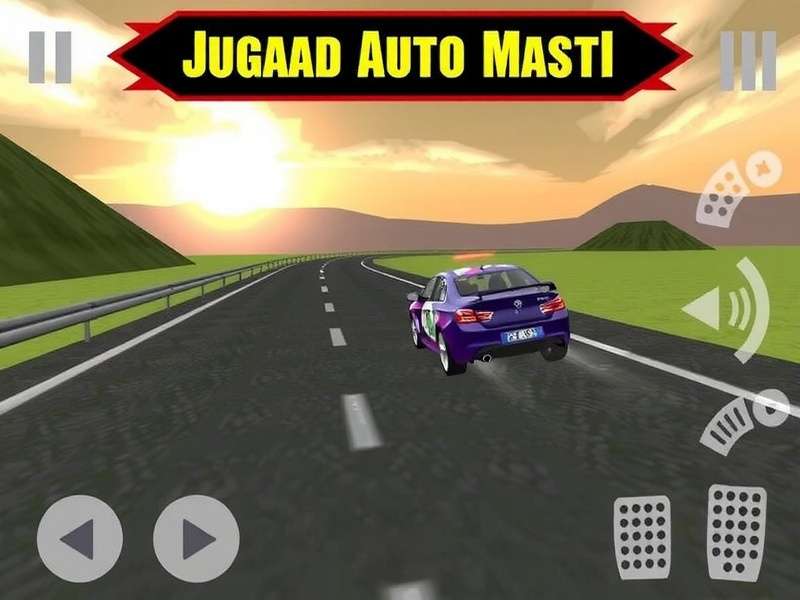 Experience realistic auto-rickshaw handling Jugaad Auto Masti Physics Simulation